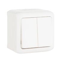 Выключатель 2-кл. ОП Quteo 10А IP44 250В 10AX бел. Leg 782302 - УПС инжиниринг