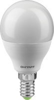 Лампа светодиодная 90 060 OLL-G45-12-230-2.7K-E14-FR 12Вт шар 2700К тепл. бел. E14 1200лм 176-264В ОНЛАЙТ 90060 - УПС инжиниринг
