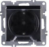 Розетка 1-м СП LAVIN/KAREN 16А IP20 с заземл. с крышкой механизм черн. ARVIA 50 07 2000 218 - УПС инжиниринг