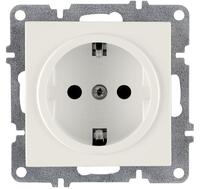 Розетка 1-м СП LAVIN/KAREN 16А IP20 с заземл. механизм бел. ARVIA 50 01 1000 217 - УПС инжиниринг