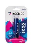 Аккумулятор Li-ion 18650 3400мА.ч без защиты (уп.4шт) КОСМОС KOC18650Li-ion34US4 - УПС инжиниринг