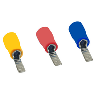 Наконечник штыревой плоский НШпИ OptiKit T-Shp-PVC-1.5-2.5 (уп.100шт) КЭАЗ 278021 - УПС инжиниринг