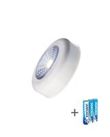 Фонарь-подсветка 1Вт COB LED 3xAAA (R03) корпус ABS-пластик бел. самокл. поверхность в комплекте двустор. скотч КОСМОС KOC305B - УПС инжиниринг