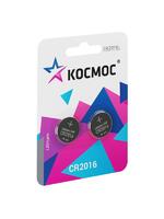 Элемент питания литиевый CR2016 2хBL (блист.2шт) КОСМОС KOC20162BL - УПС инжиниринг
