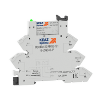 Модуль релейный OptiRel G RM38-61-24U-6-P-CO КЭАЗ 280992 - УПС инжиниринг