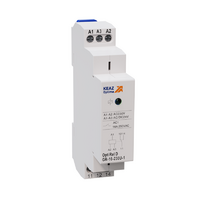 Реле промежуточное OptiRel D GR-08-024U-3 модульное 8А 24В AC/DC 3СО КЭАЗ 332039 - УПС инжиниринг