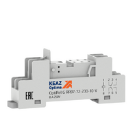 Розетка для реле OptiRel G RR97-72-230-10-V КЭАЗ 281177 - УПС инжиниринг