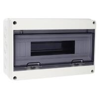 Бокс модульный накладной PDB/W 4015 GR (ЩРН-ПГ-15) IP65 пластик. Pro JazzWay 5072107 - УПС инжиниринг