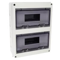 Бокс модульный накладной PDB/W 4024 GR (ЩРН-ПГ-24) IP65 пластик. Pro JazzWay 5072145 - УПС инжиниринг
