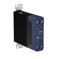 Реле твердотельное SSR1 40А 90-280В AC 24-480В AC с радиатором ONI SSR1-40AA480-RAD - УПС инжиниринг