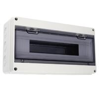 Бокс модульный накладной PDB/W 4018 GR (ЩРН-ПГ-18) IP65 пластик. Pro JazzWay 5072121 - УПС инжиниринг