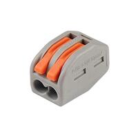 Клемма монтажная рычажного соединения PTC-2P 222-412 450В 32А 0.08-2.5(4.0)кв.мм JazzWay 5050792 - УПС инжиниринг