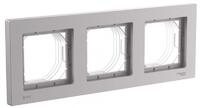 Рамка 3-м AtlasDesign Aqua IP44 алюм. SE ATN440303 - УПС инжиниринг