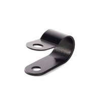 Скоба СНК 9 пластик. черн. (уп.100шт) Fortisflex 103930 - УПС инжиниринг