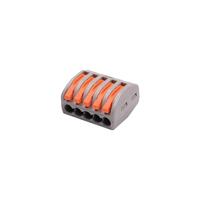 Клемма монтажная рычажного соединения СМК PTC-5P 222-415 450В 32А 0.08-2.5(4.0)кв.мм JazzWay 5073869 - УПС инжиниринг