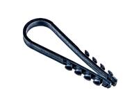 Дюбель-хомут PCD-R 11-18-55-100BL для круглого кабеля PA6.6 черн. (уп.100шт) JazzWay 5054868 - УПС инжиниринг