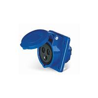 Розетка стационарная СП PPC 413 16А 3п 2Р+РЕ 220В IP44 Pro JazzWay 5072930 - УПС инжиниринг